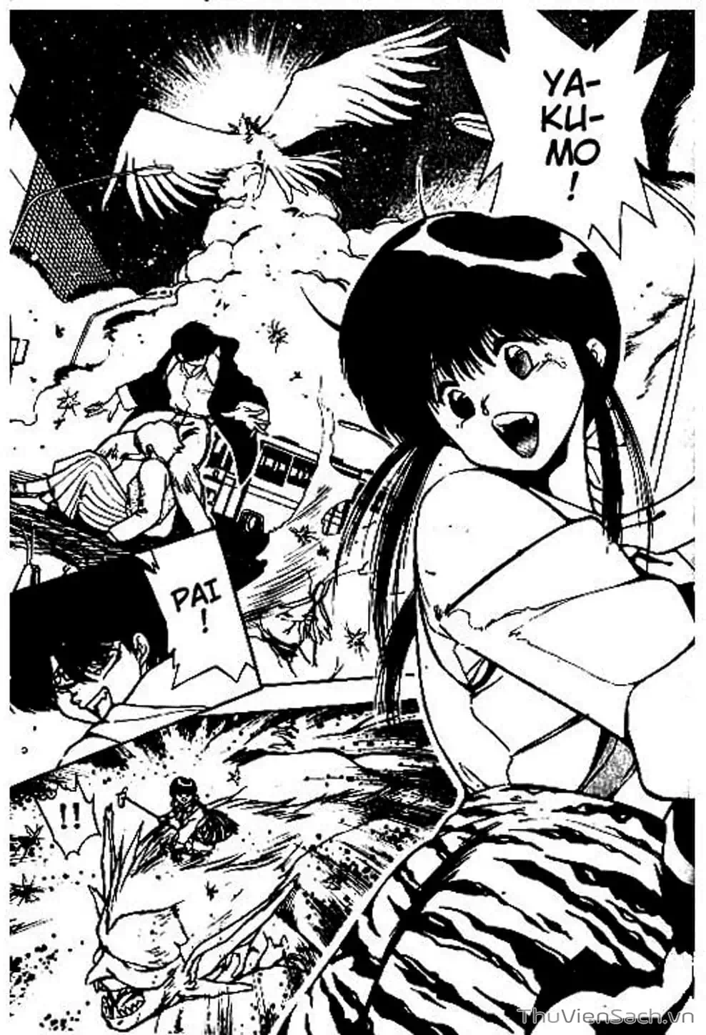 Truyện Tranh Cô Bé Ba Mắt - 3X3 Eyes trang 6