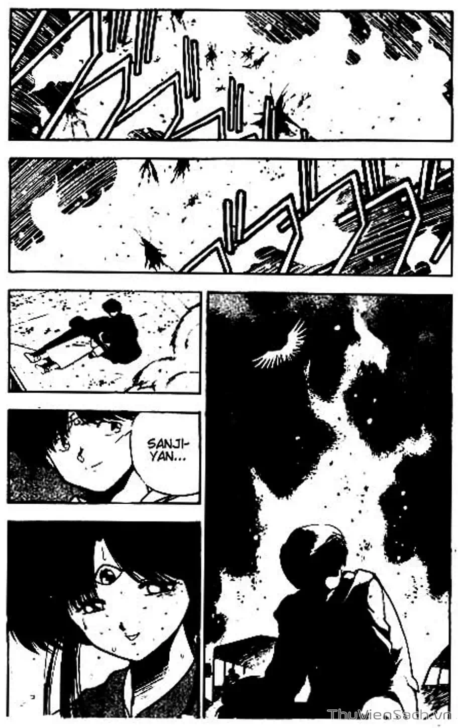 Truyện Tranh Cô Bé Ba Mắt - 3X3 Eyes trang 6