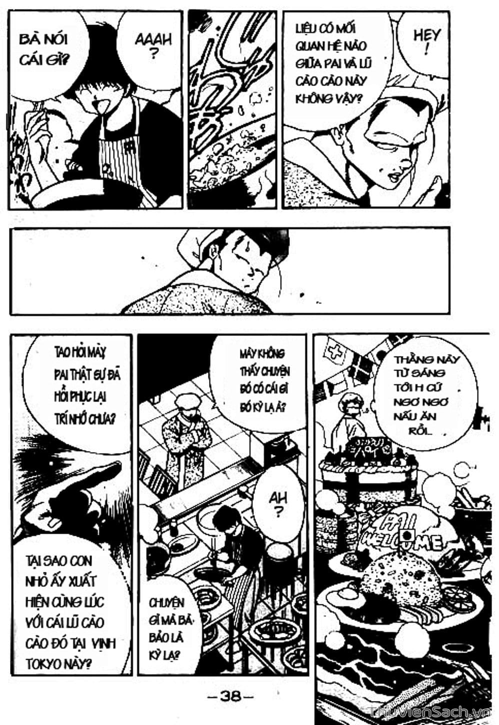 Truyện Tranh Cô Bé Ba Mắt - 3X3 Eyes trang 6