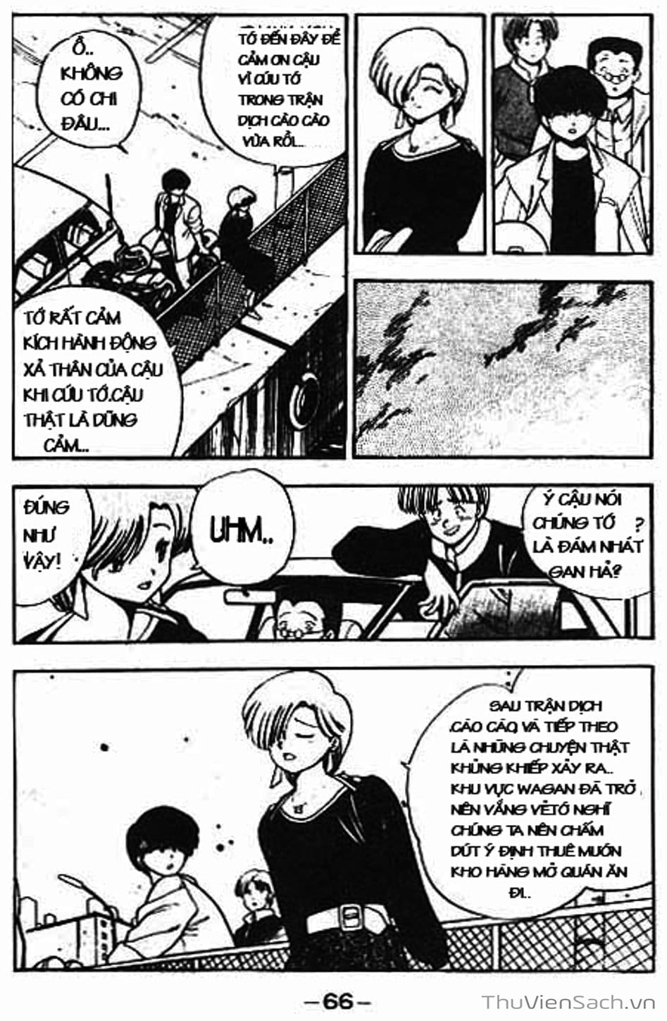 Truyện Tranh Cô Bé Ba Mắt - 3X3 Eyes trang 6