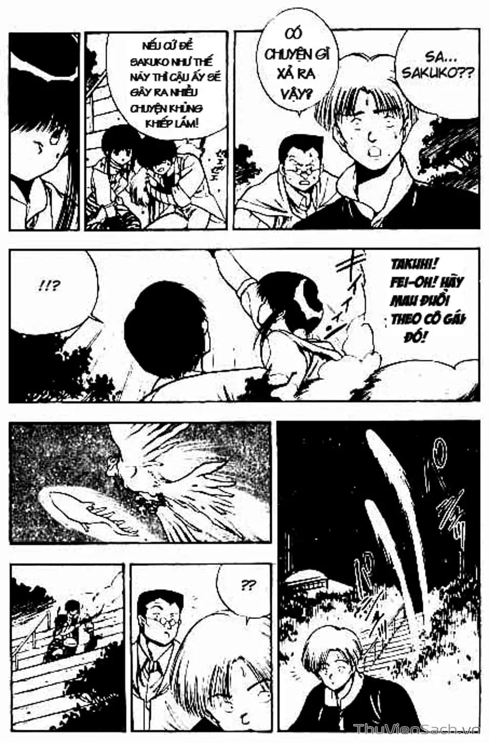 Truyện Tranh Cô Bé Ba Mắt - 3X3 Eyes trang 6