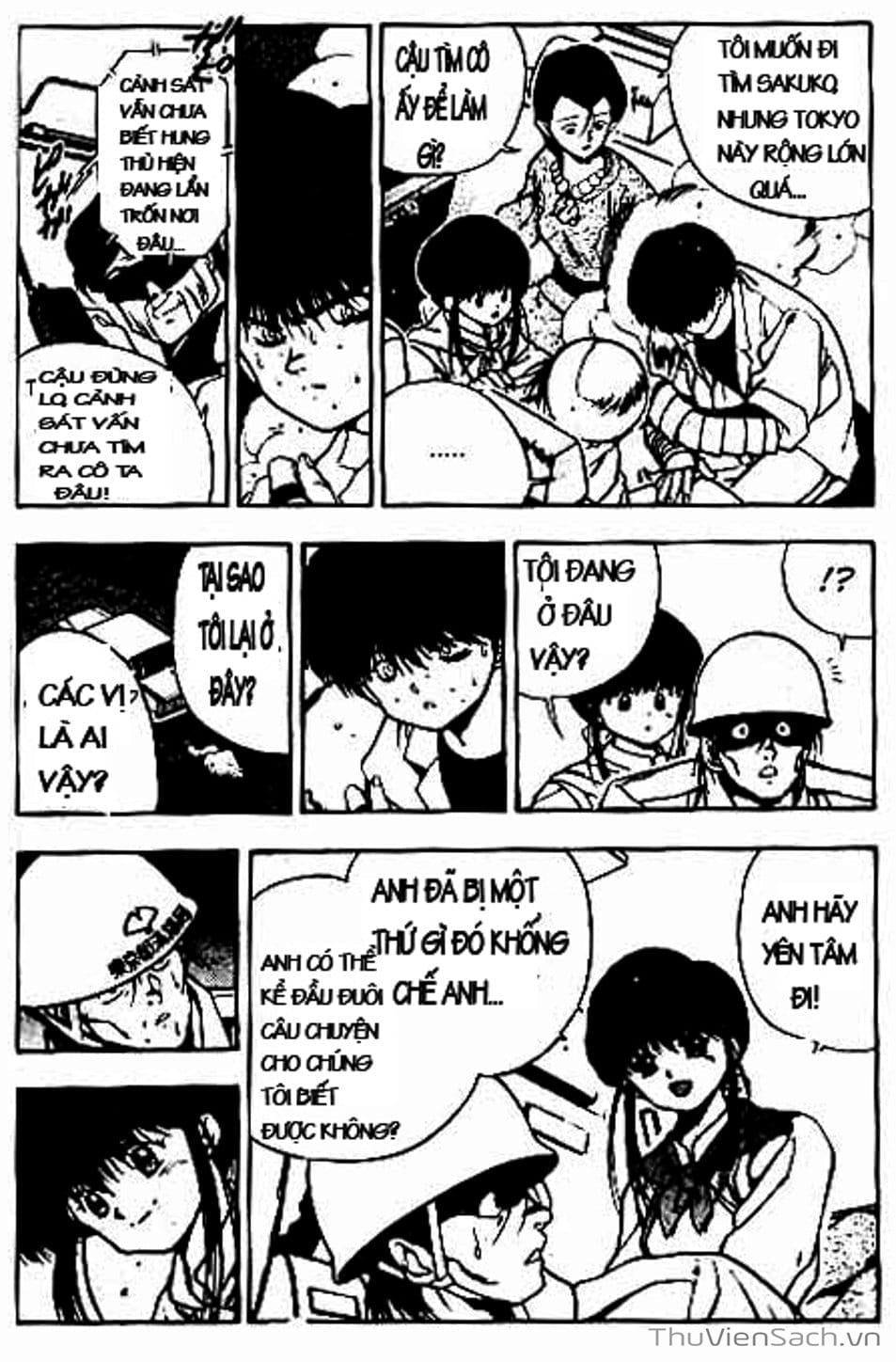 Truyện Tranh Cô Bé Ba Mắt - 3X3 Eyes trang 6