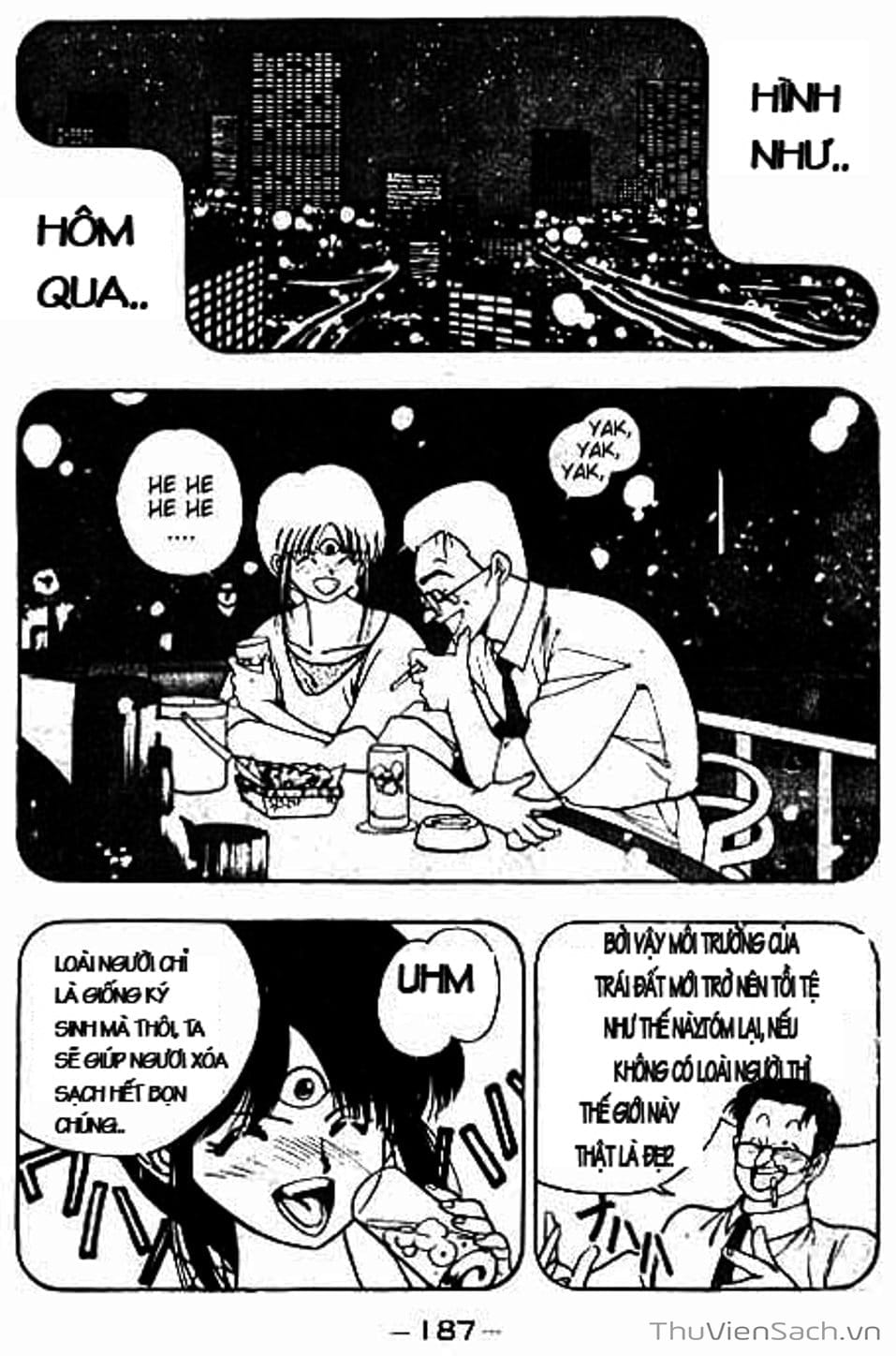 Truyện Tranh Cô Bé Ba Mắt - 3X3 Eyes trang 6