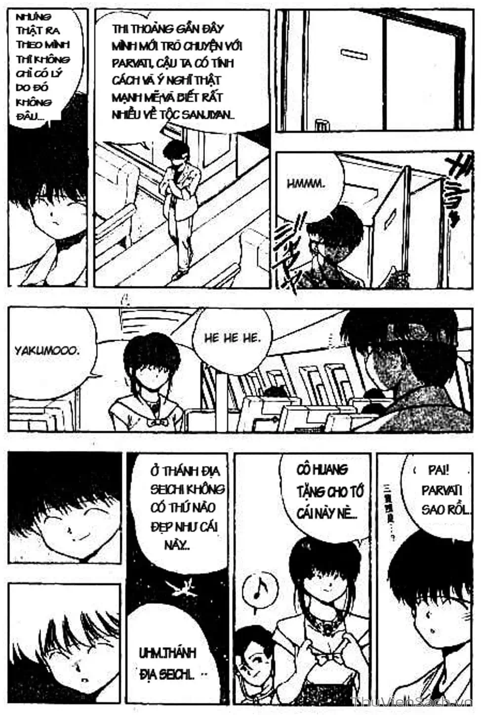 Truyện Tranh Cô Bé Ba Mắt - 3X3 Eyes trang 6