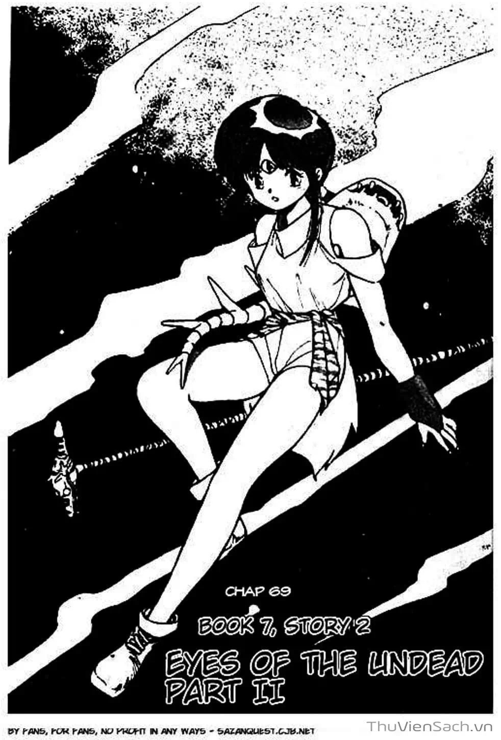 Truyện Tranh Cô Bé Ba Mắt - 3X3 Eyes trang 6