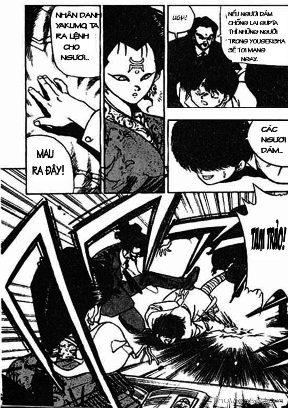 Truyện Tranh Cô Bé Ba Mắt - 3X3 Eyes trang 6