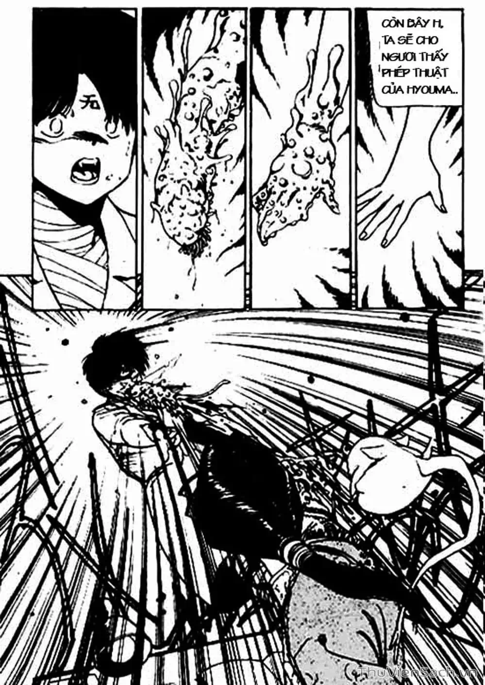 Truyện Tranh Cô Bé Ba Mắt - 3X3 Eyes trang 6