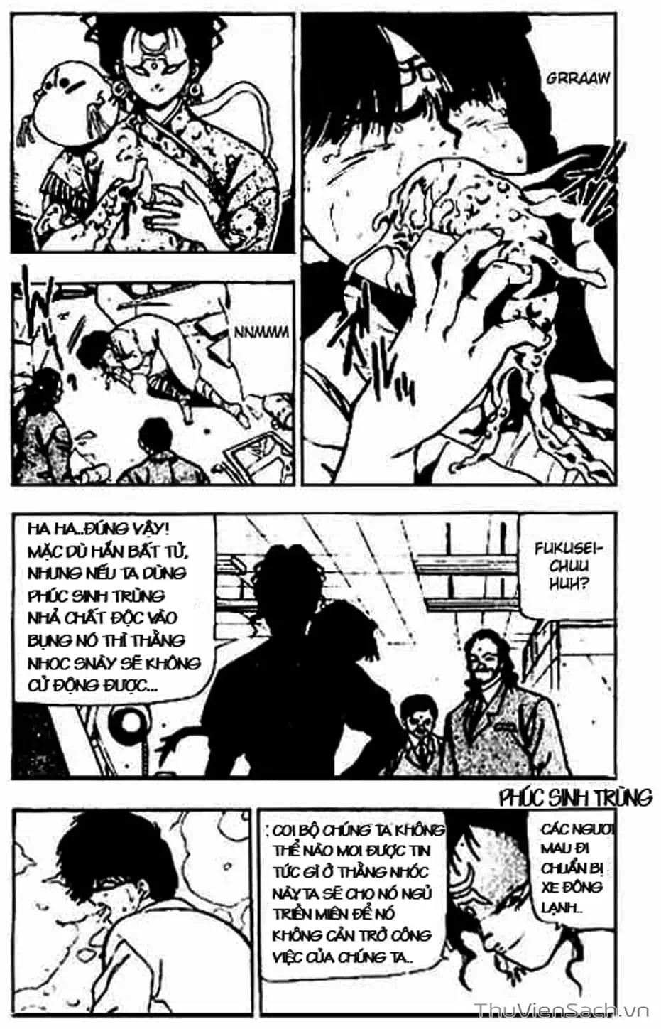 Truyện Tranh Cô Bé Ba Mắt - 3X3 Eyes trang 6