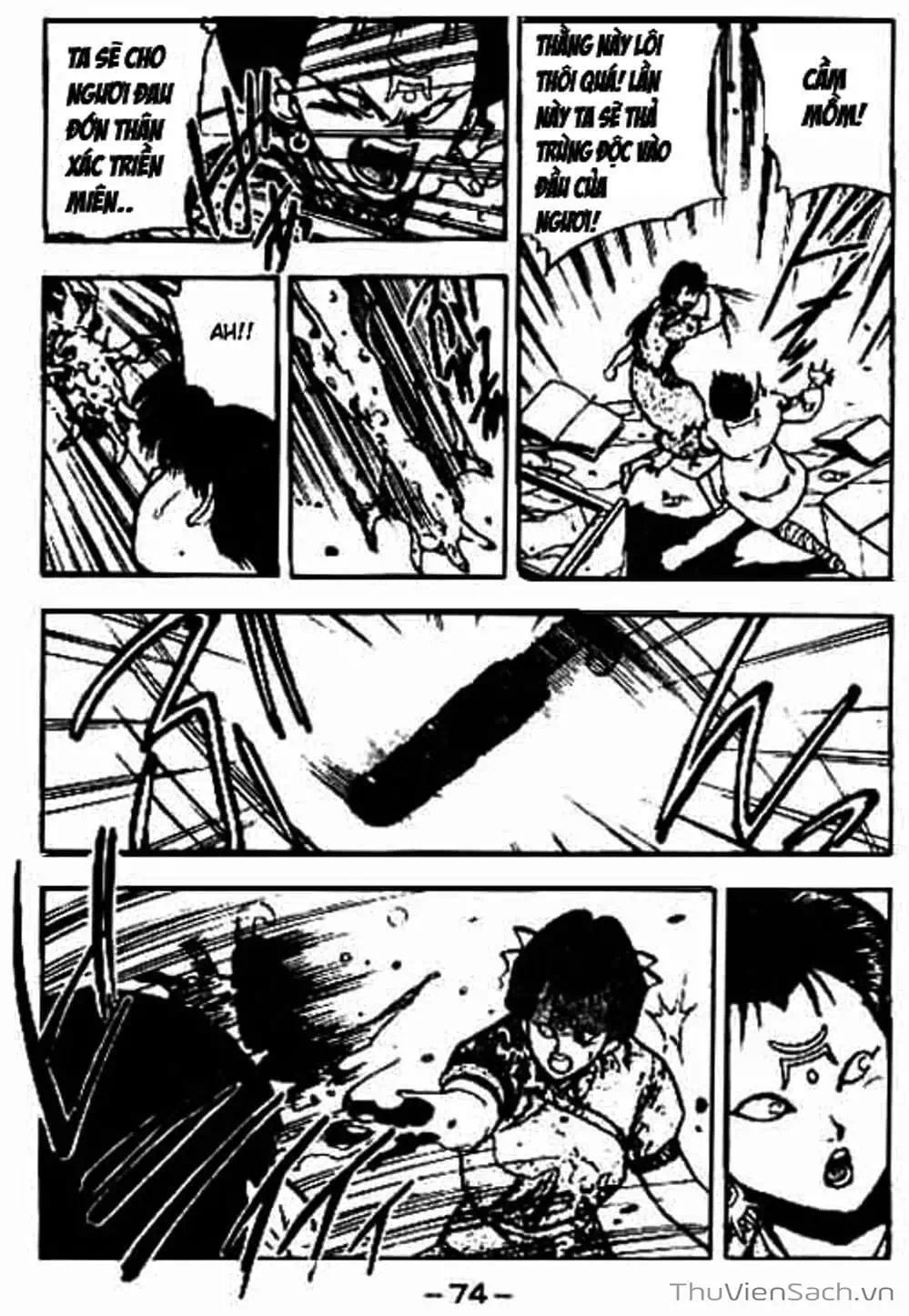 Truyện Tranh Cô Bé Ba Mắt - 3X3 Eyes trang 6