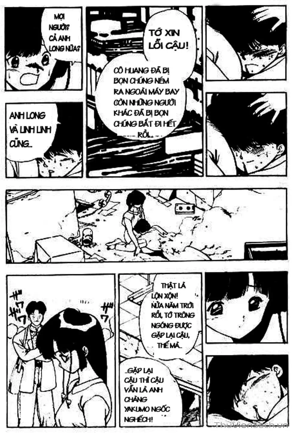 Truyện Tranh Cô Bé Ba Mắt - 3X3 Eyes trang 6