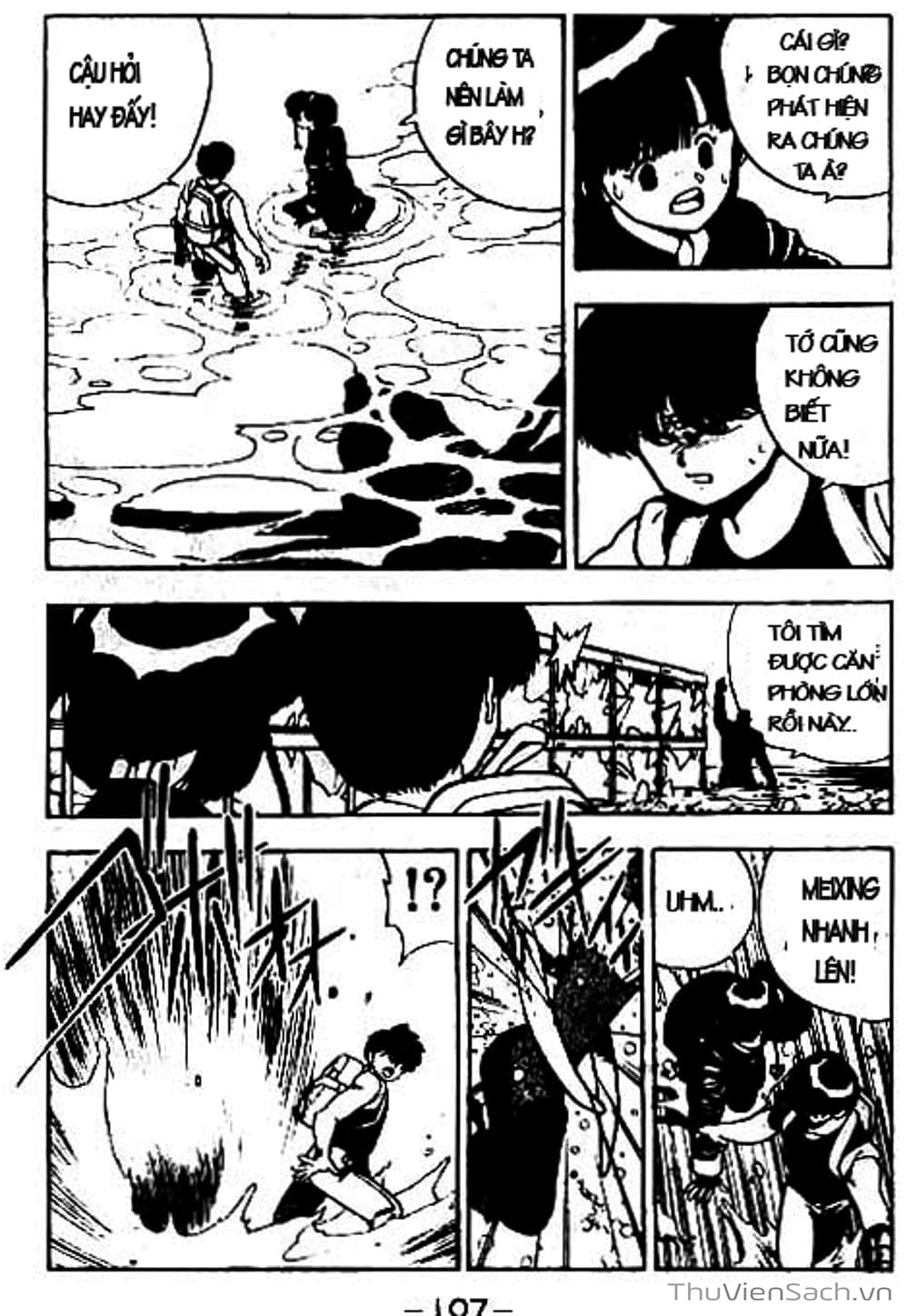 Truyện Tranh Cô Bé Ba Mắt - 3X3 Eyes trang 6