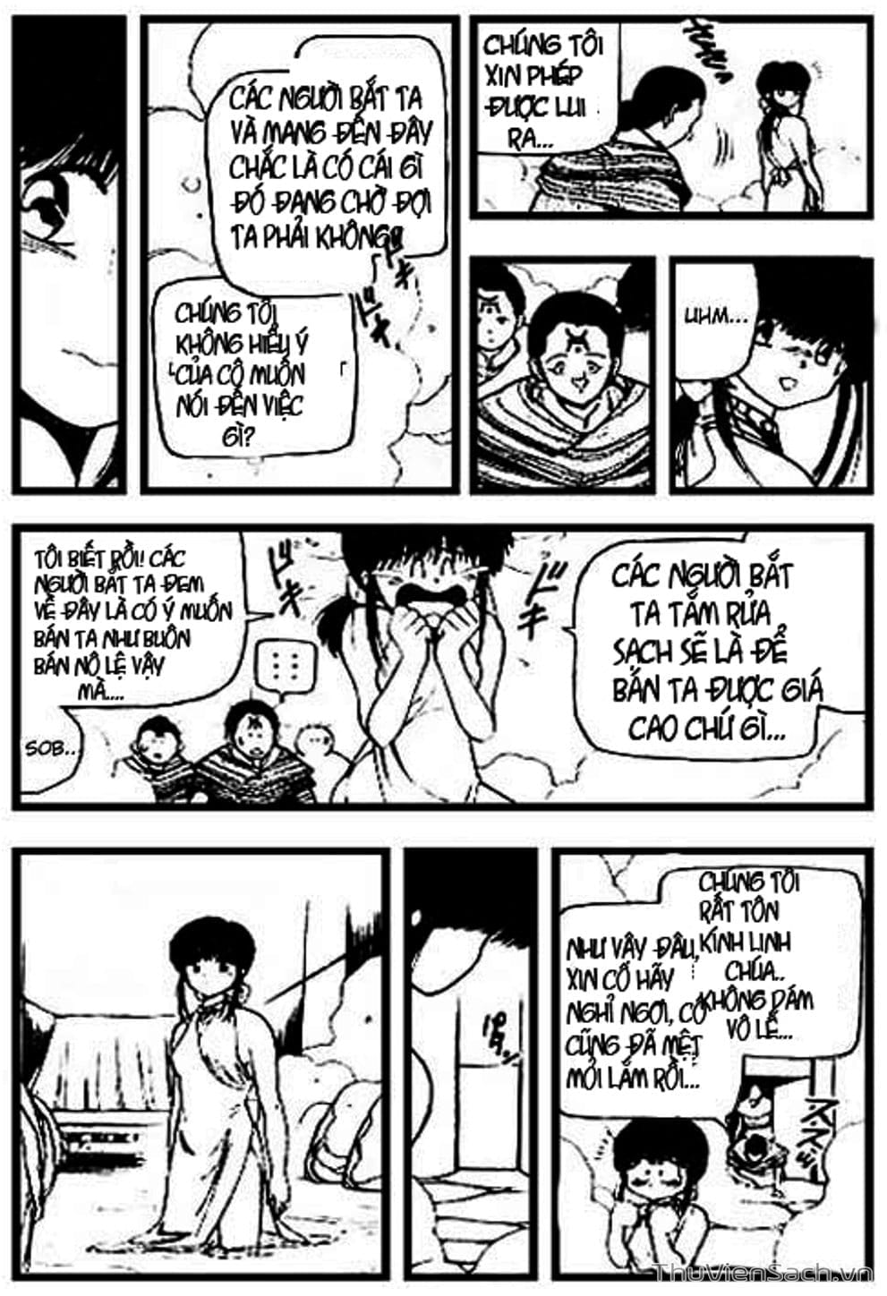 Truyện Tranh Cô Bé Ba Mắt - 3X3 Eyes trang 6