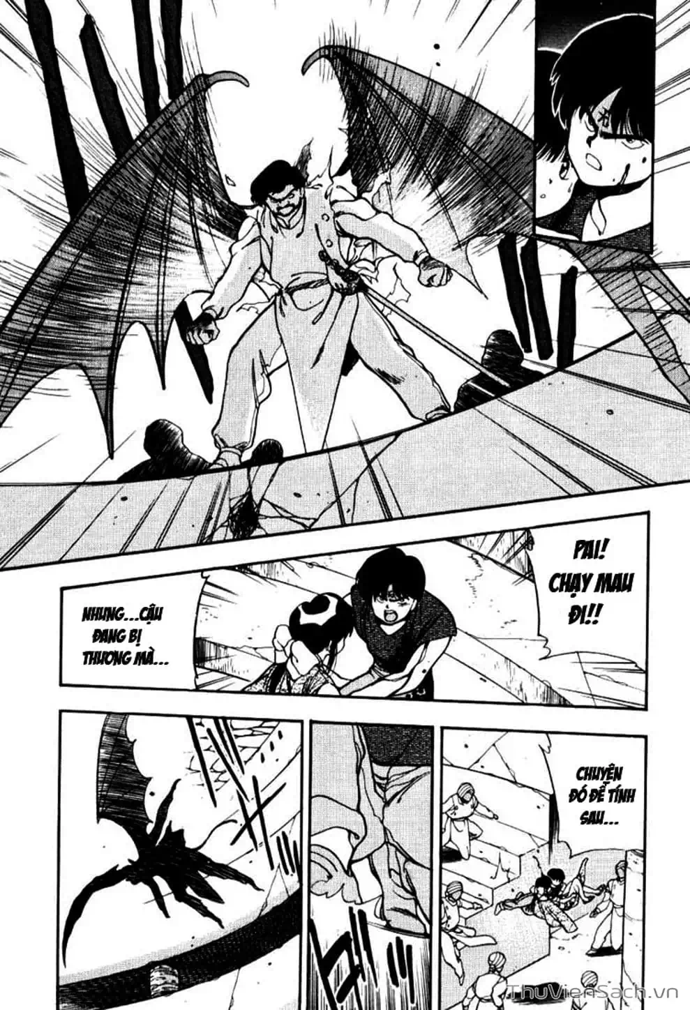 Truyện Tranh Cô Bé Ba Mắt - 3X3 Eyes trang 6