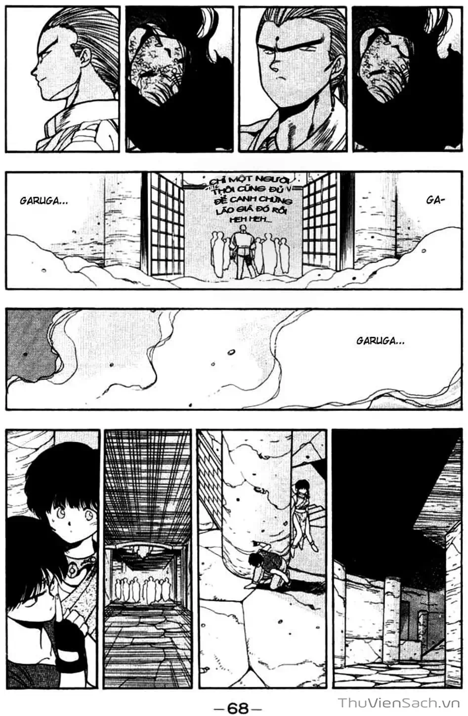 Truyện Tranh Cô Bé Ba Mắt - 3X3 Eyes trang 6