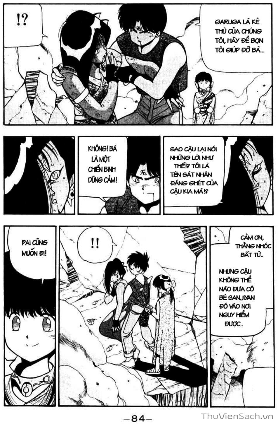 Truyện Tranh Cô Bé Ba Mắt - 3X3 Eyes trang 6