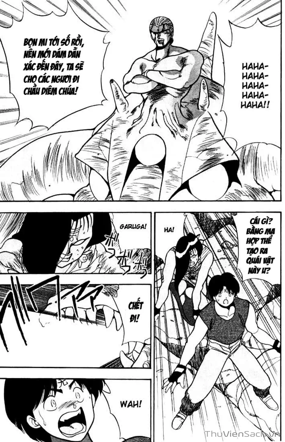 Truyện Tranh Cô Bé Ba Mắt - 3X3 Eyes trang 6