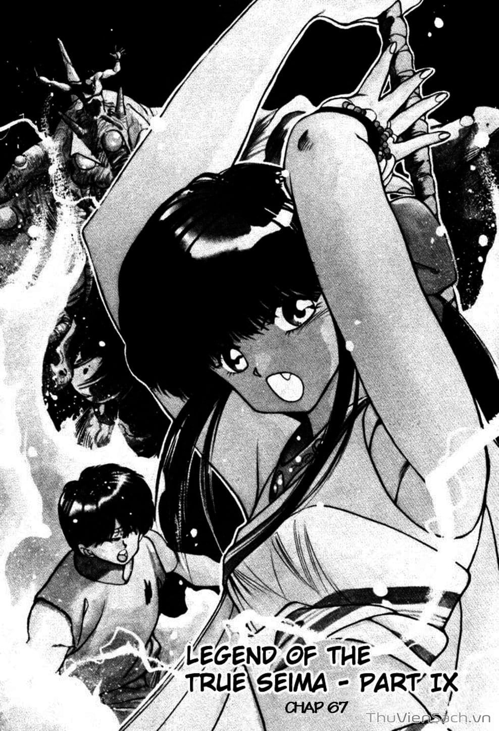 Truyện Tranh Cô Bé Ba Mắt - 3X3 Eyes trang 6