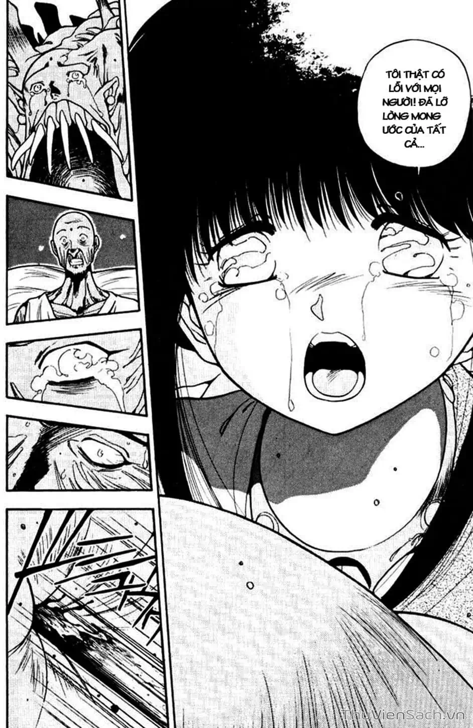 Truyện Tranh Cô Bé Ba Mắt - 3X3 Eyes trang 6