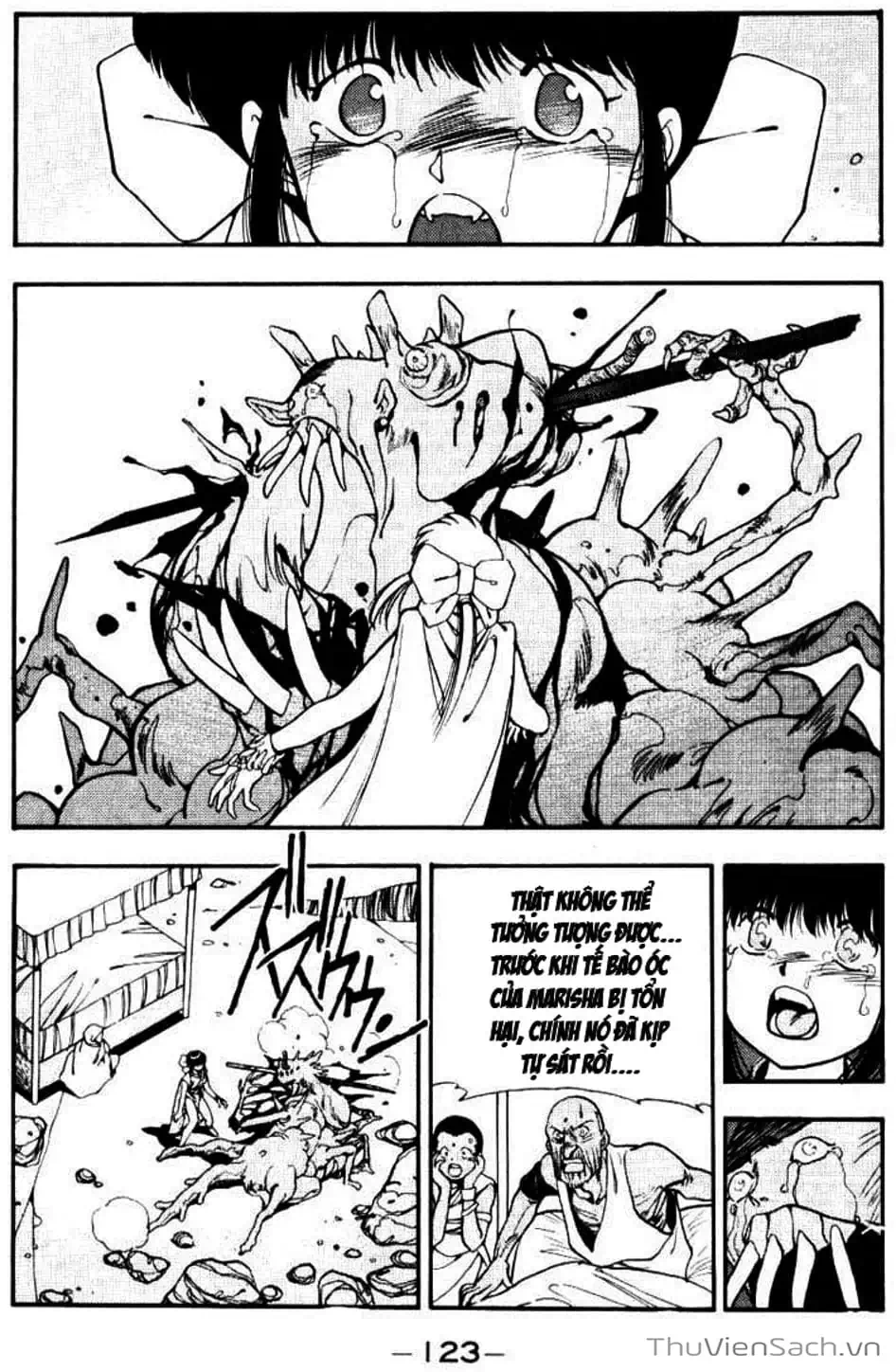 Truyện Tranh Cô Bé Ba Mắt - 3X3 Eyes trang 6