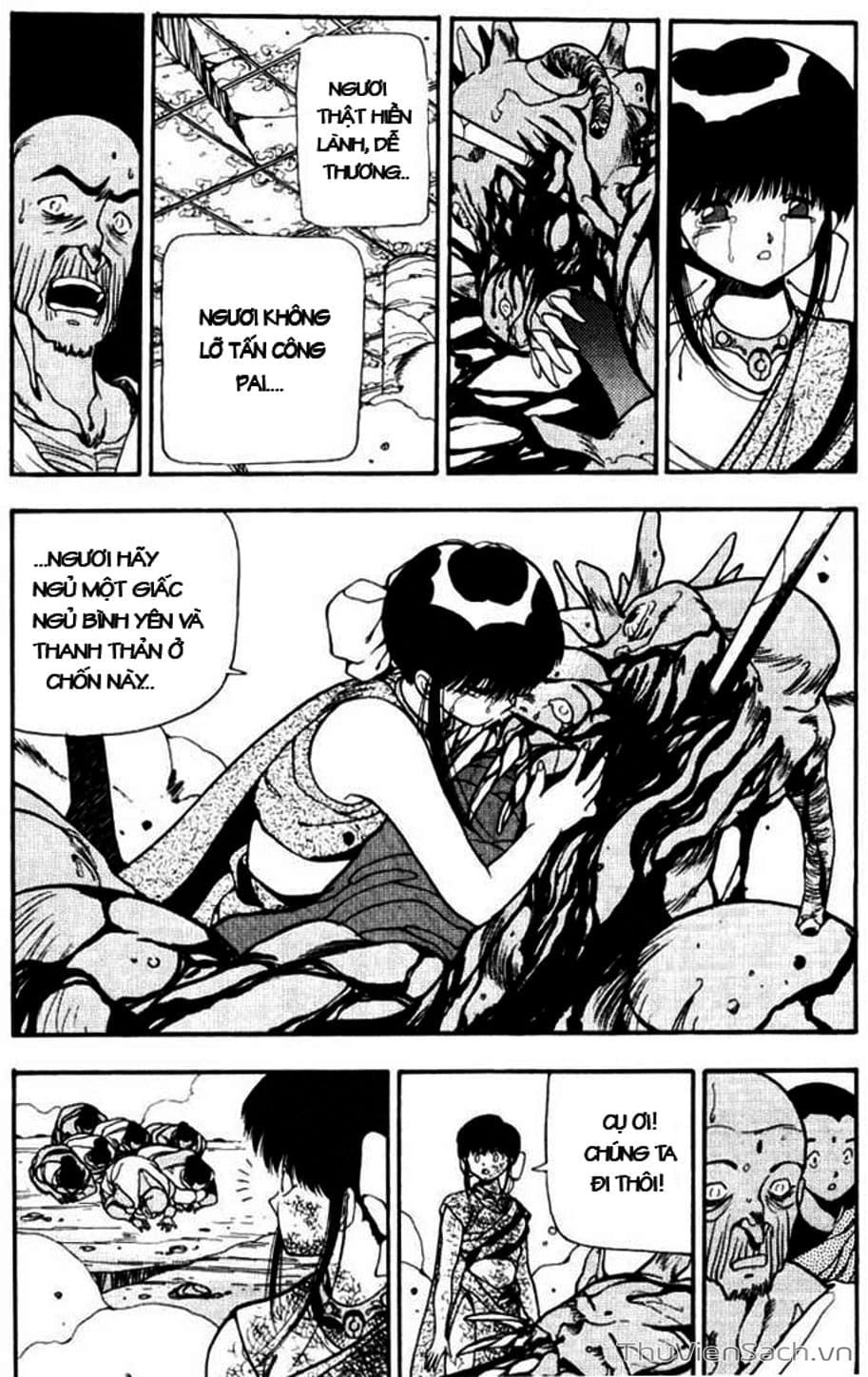 Truyện Tranh Cô Bé Ba Mắt - 3X3 Eyes trang 6