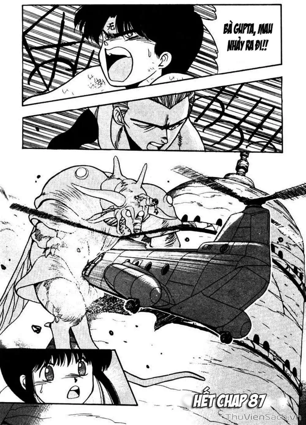 Truyện Tranh Cô Bé Ba Mắt - 3X3 Eyes trang 6