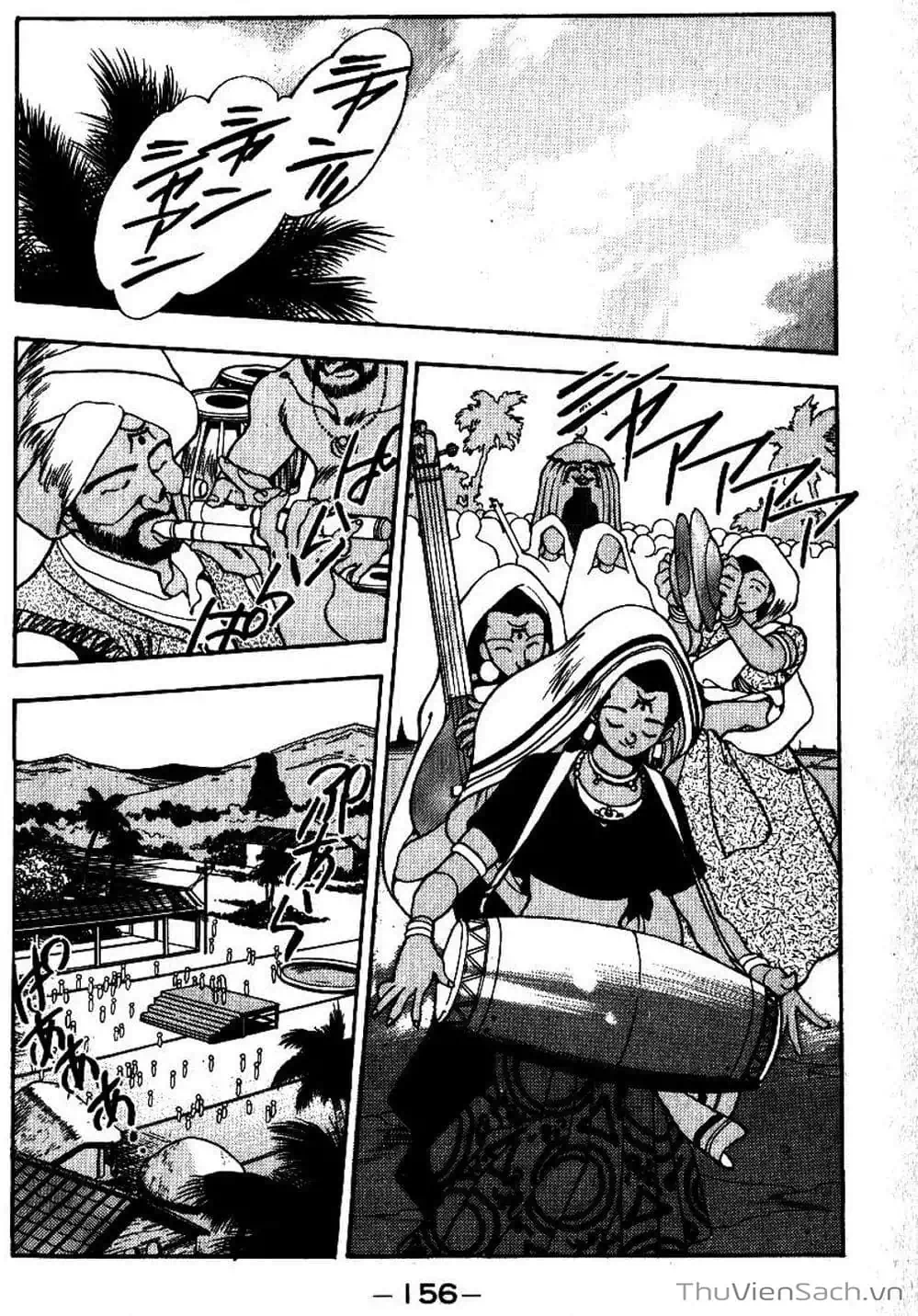 Truyện Tranh Cô Bé Ba Mắt - 3X3 Eyes trang 6