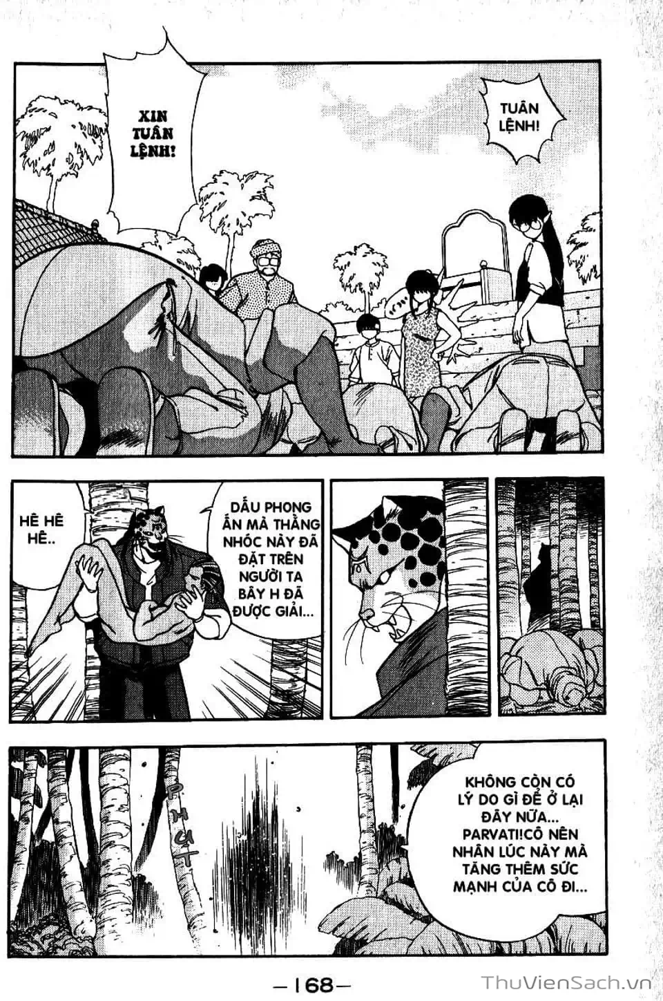 Truyện Tranh Cô Bé Ba Mắt - 3X3 Eyes trang 6