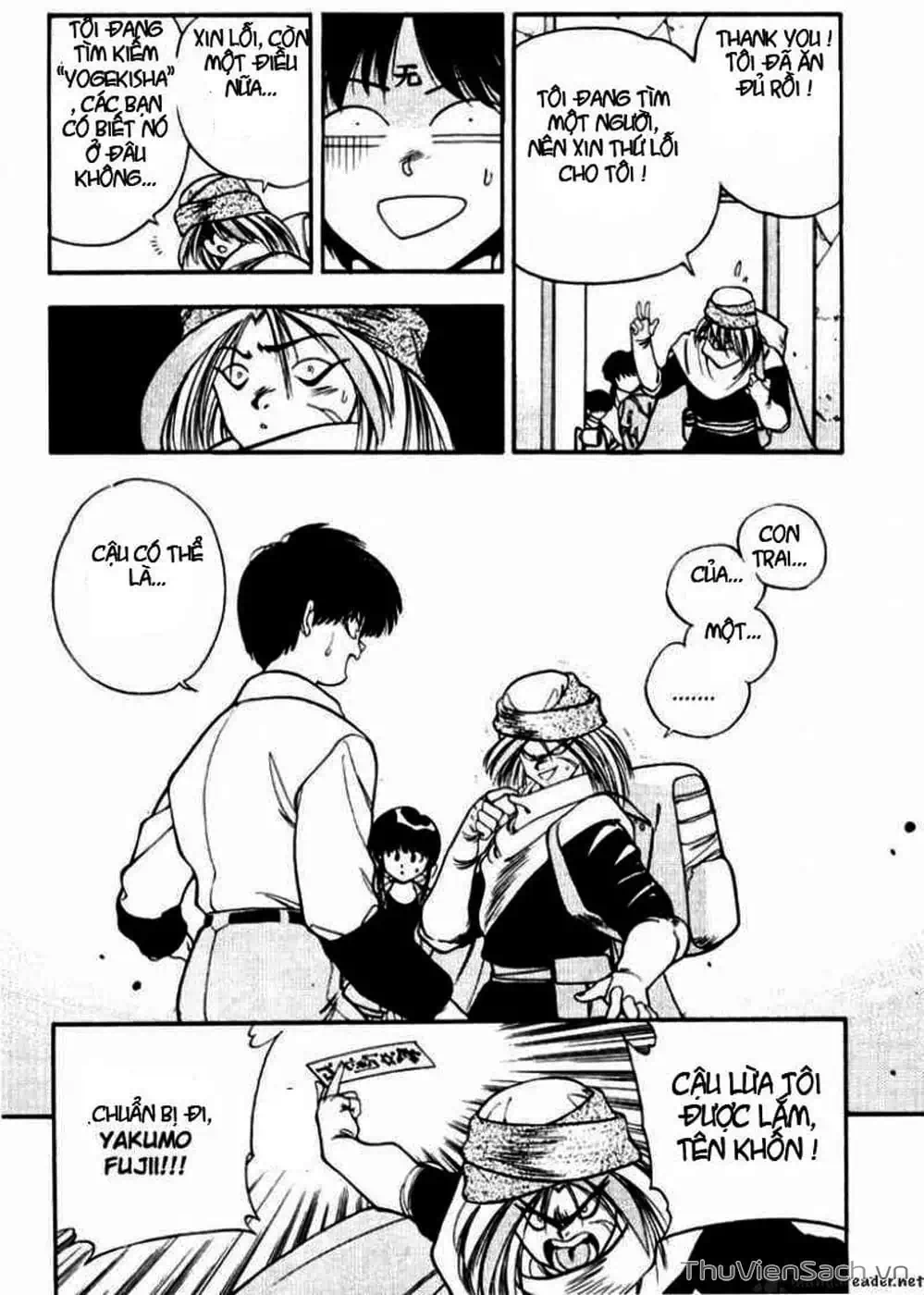 Truyện Tranh Cô Bé Ba Mắt - 3X3 Eyes trang 6