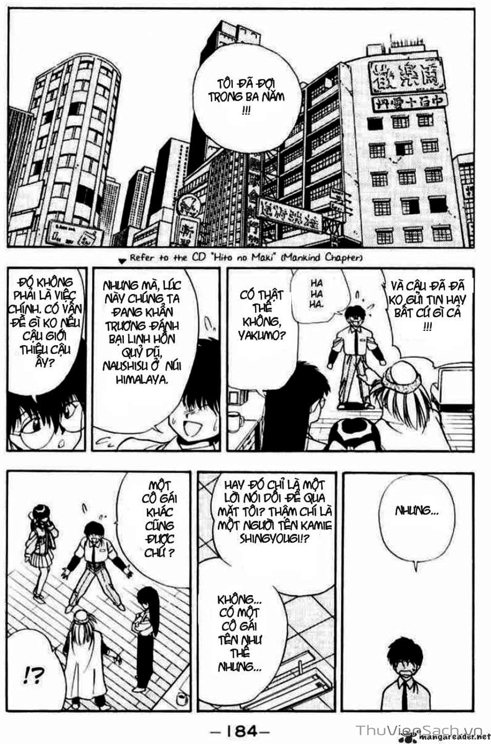 Truyện Tranh Cô Bé Ba Mắt - 3X3 Eyes trang 6