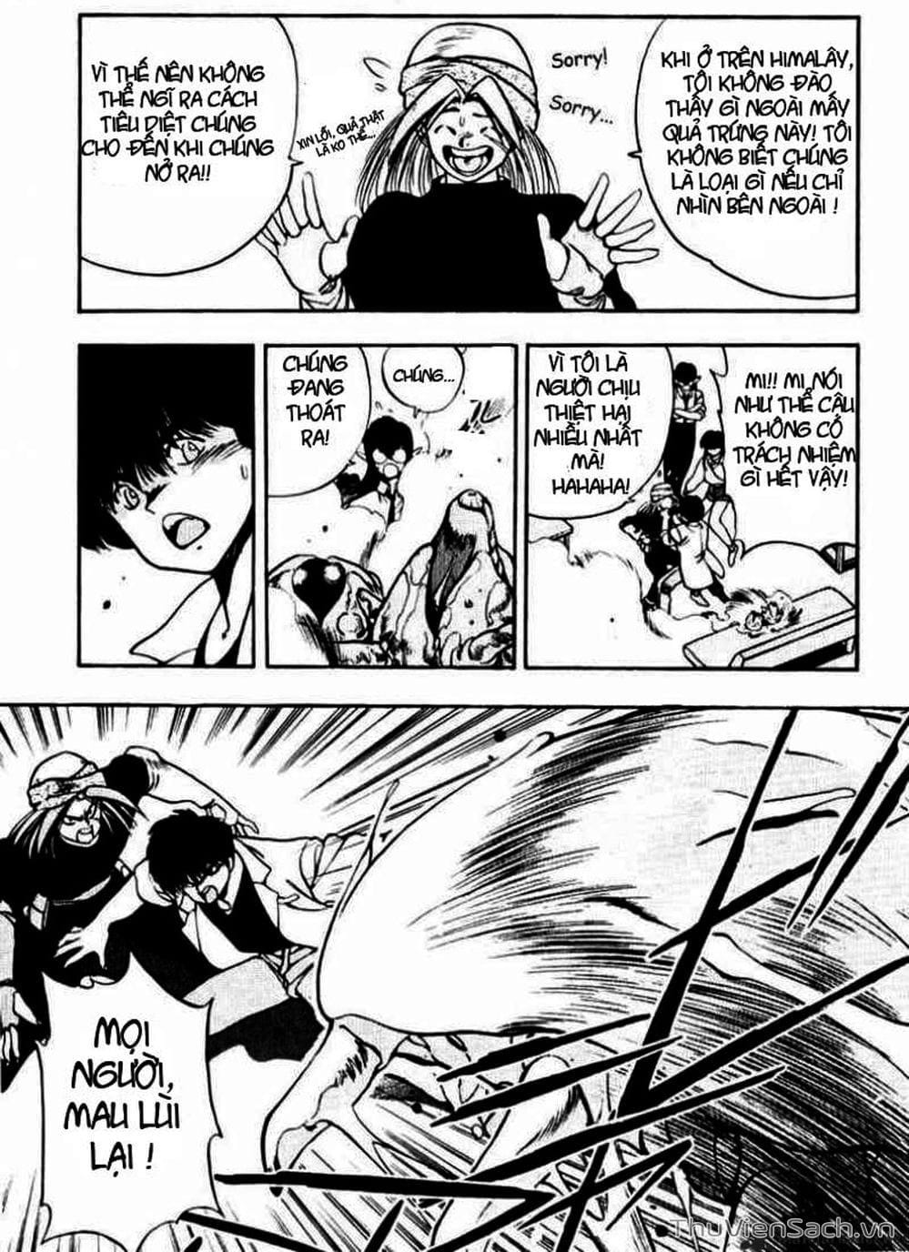 Truyện Tranh Cô Bé Ba Mắt - 3X3 Eyes trang 6