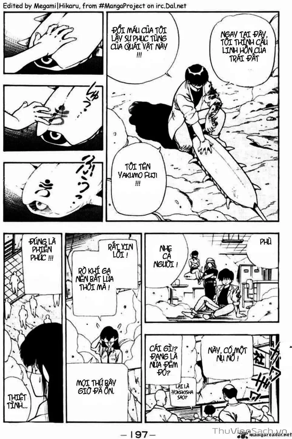 Truyện Tranh Cô Bé Ba Mắt - 3X3 Eyes trang 6