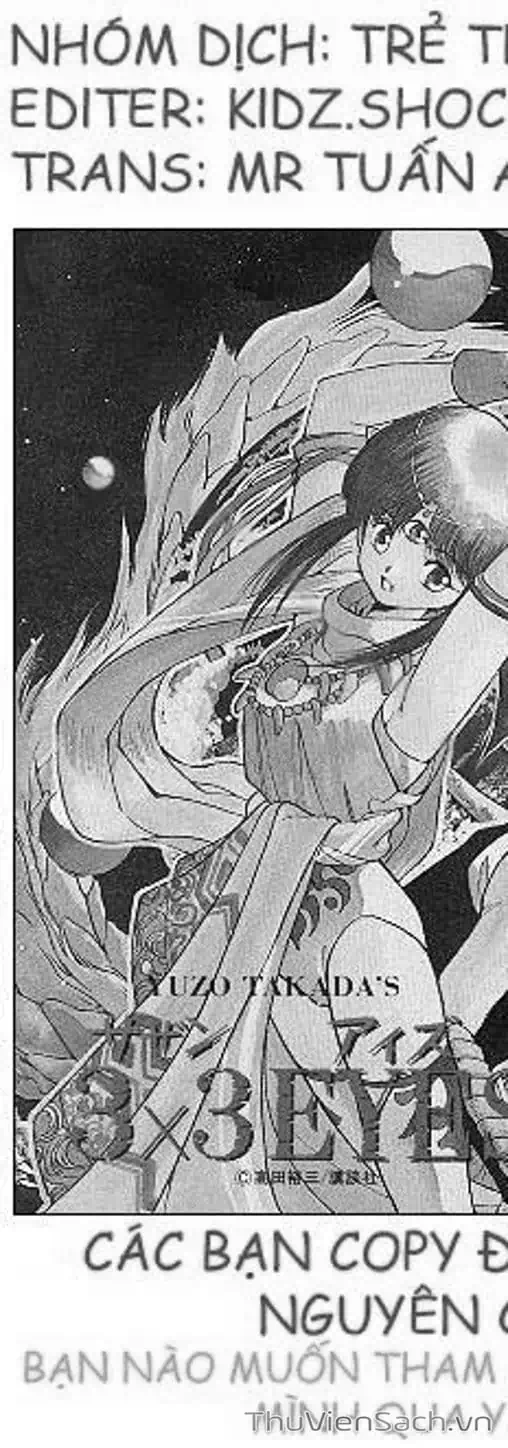 Truyện Tranh Cô Bé Ba Mắt - 3X3 Eyes trang 6