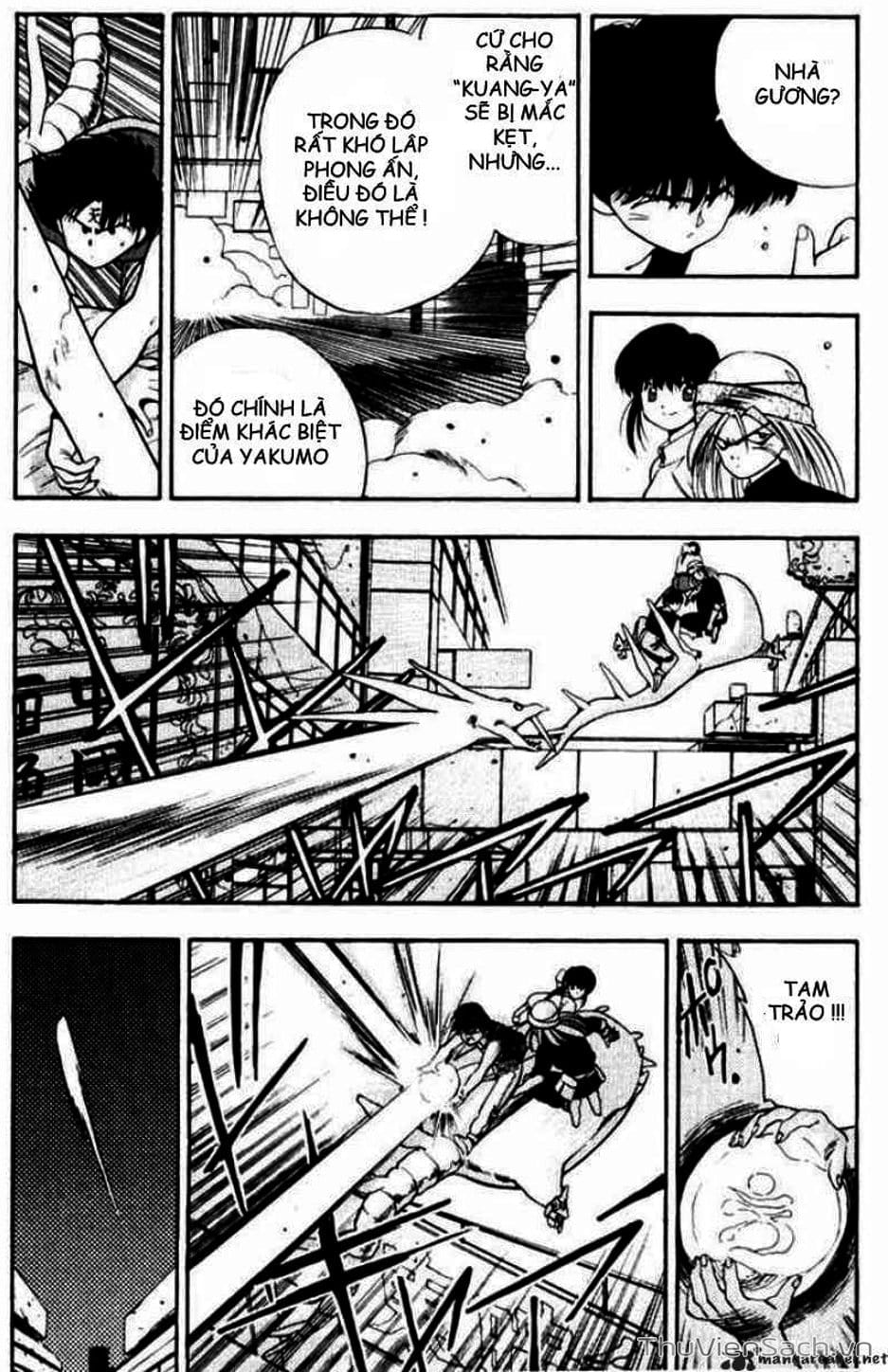 Truyện Tranh Cô Bé Ba Mắt - 3X3 Eyes trang 6