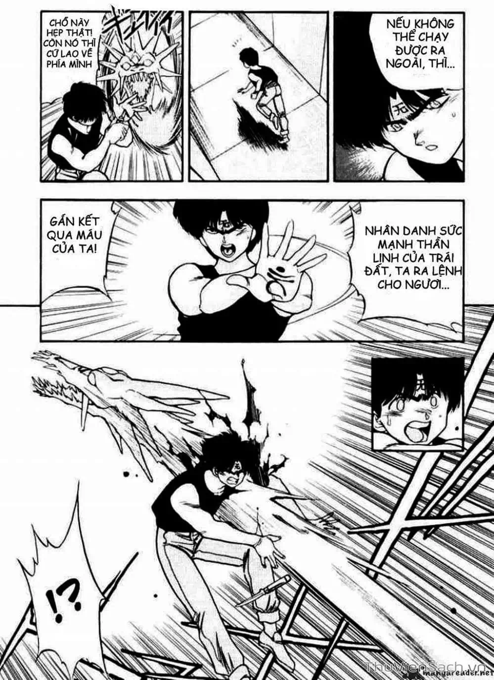 Truyện Tranh Cô Bé Ba Mắt - 3X3 Eyes trang 6