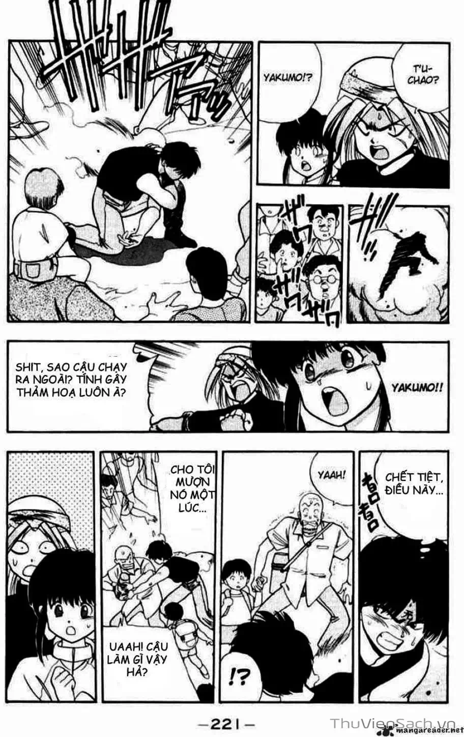 Truyện Tranh Cô Bé Ba Mắt - 3X3 Eyes trang 6