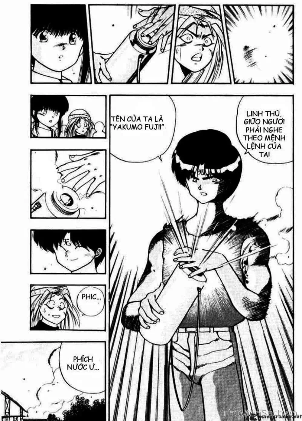 Truyện Tranh Cô Bé Ba Mắt - 3X3 Eyes trang 6