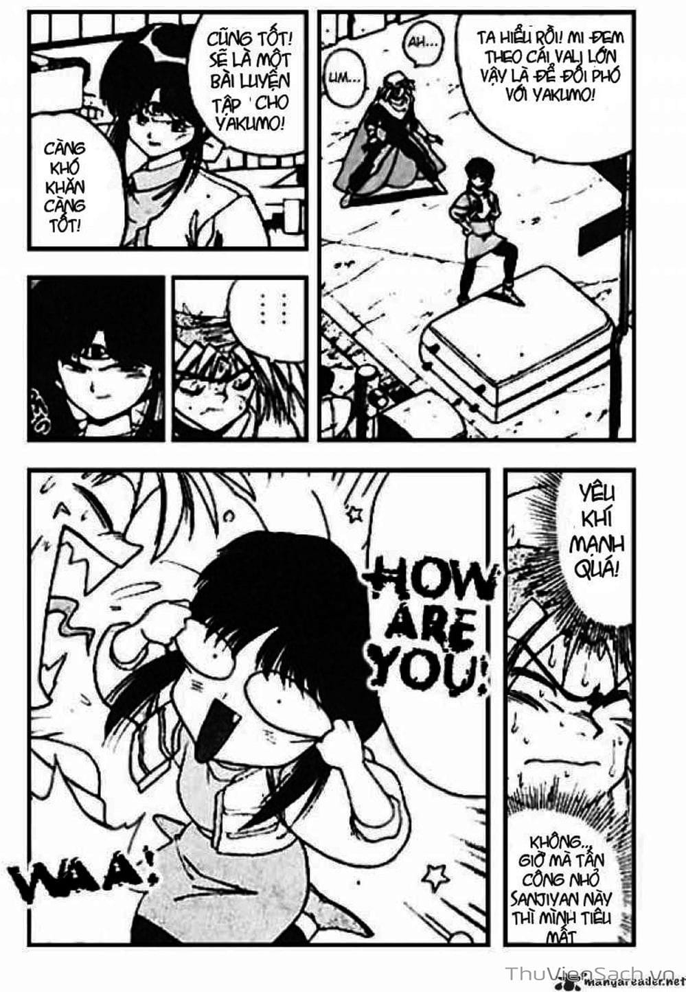 Truyện Tranh Cô Bé Ba Mắt - 3X3 Eyes trang 6