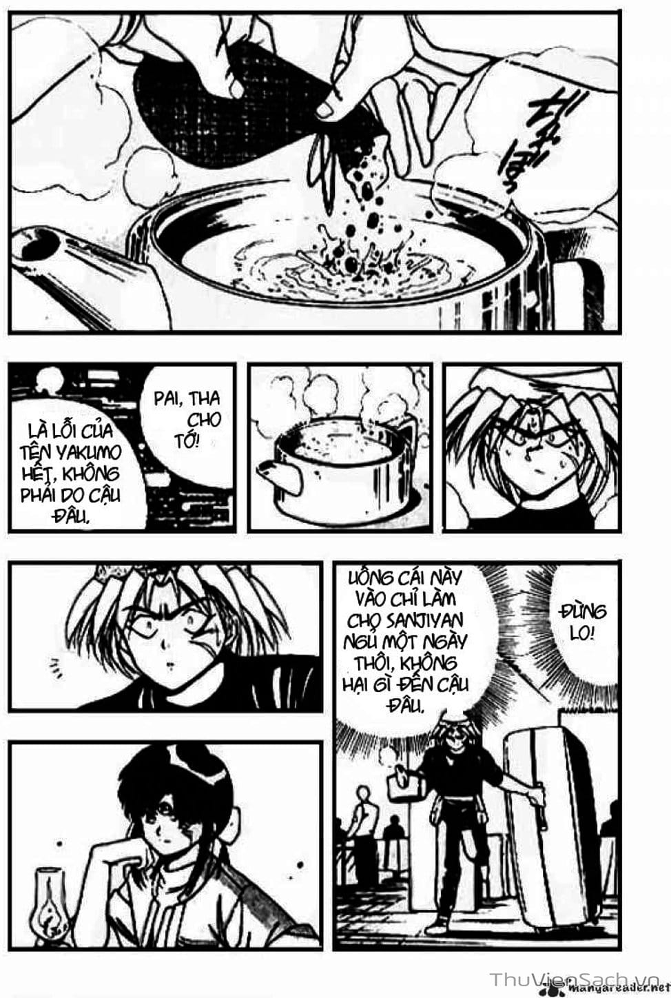 Truyện Tranh Cô Bé Ba Mắt - 3X3 Eyes trang 6