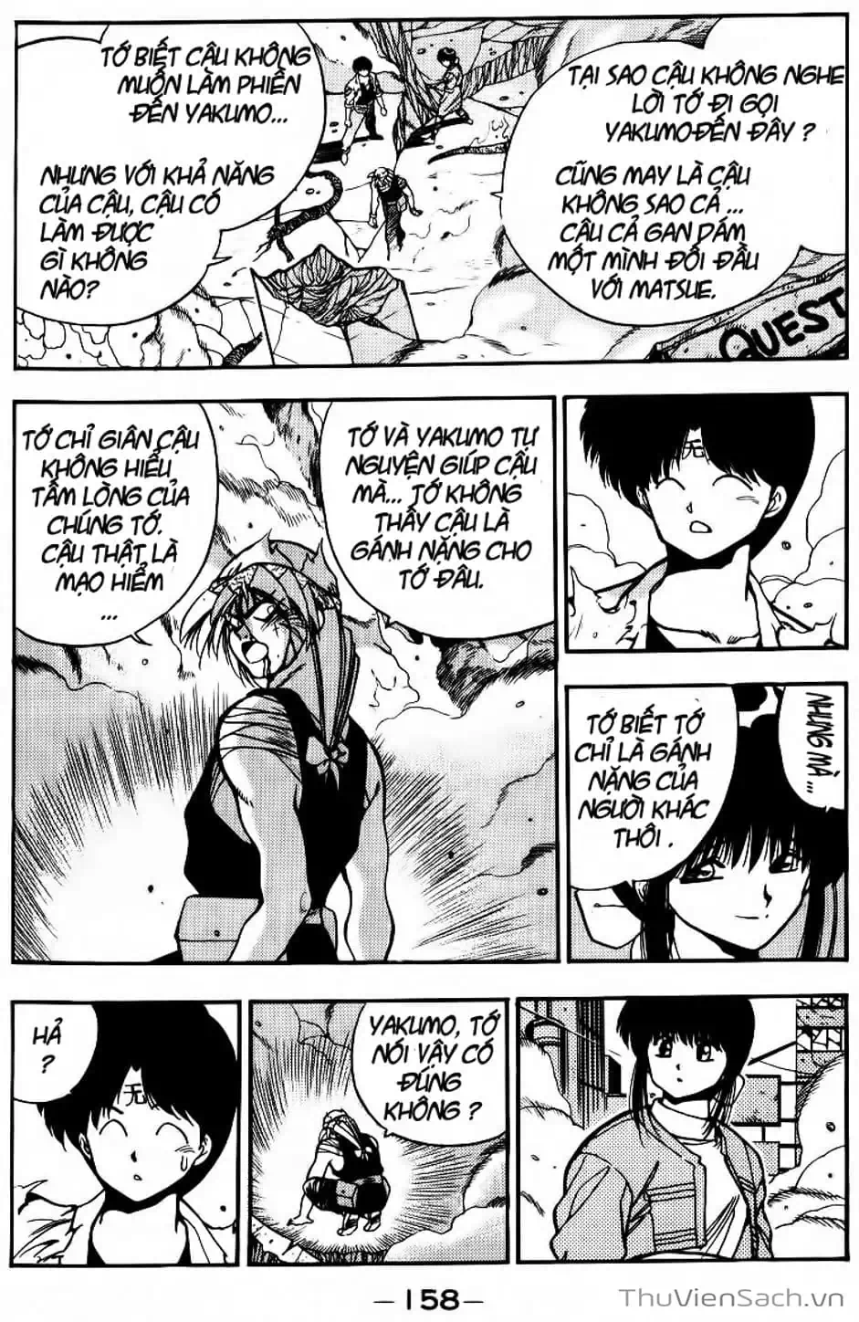 Truyện Tranh Cô Bé Ba Mắt - 3X3 Eyes trang 6