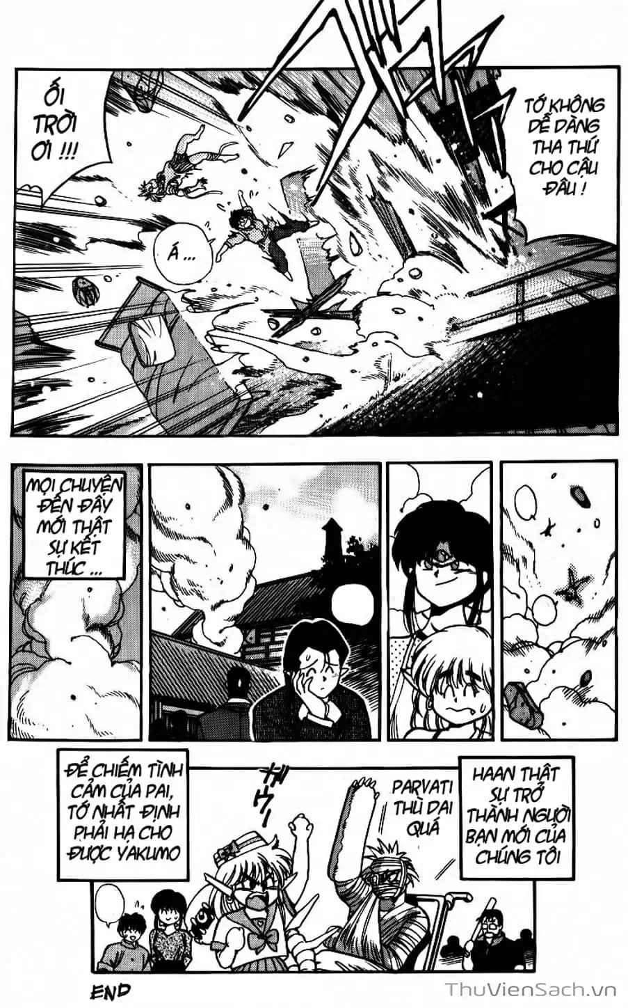 Truyện Tranh Cô Bé Ba Mắt - 3X3 Eyes trang 6