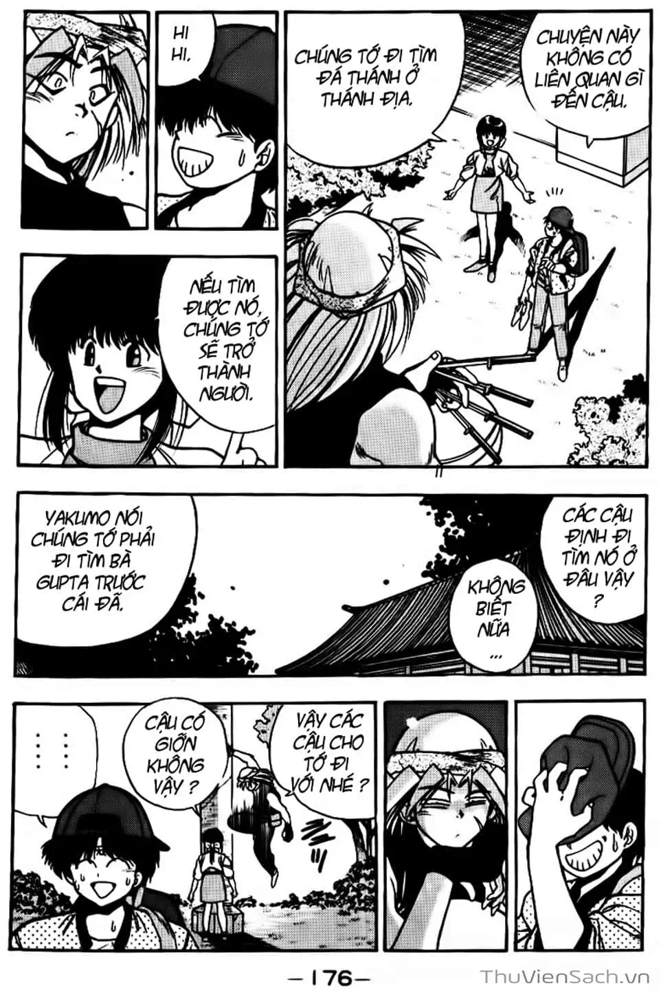 Truyện Tranh Cô Bé Ba Mắt - 3X3 Eyes trang 6