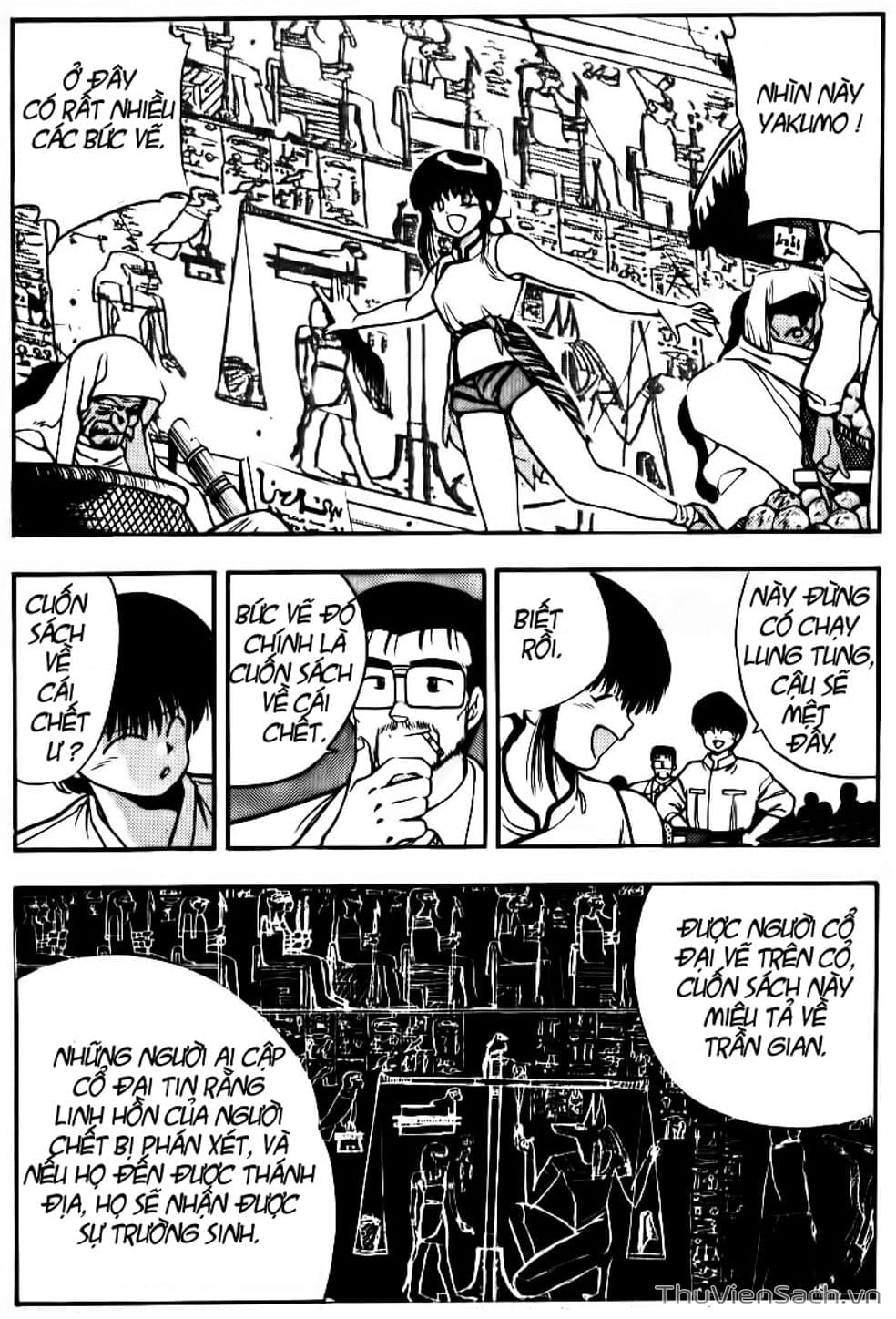 Truyện Tranh Cô Bé Ba Mắt - 3X3 Eyes trang 6