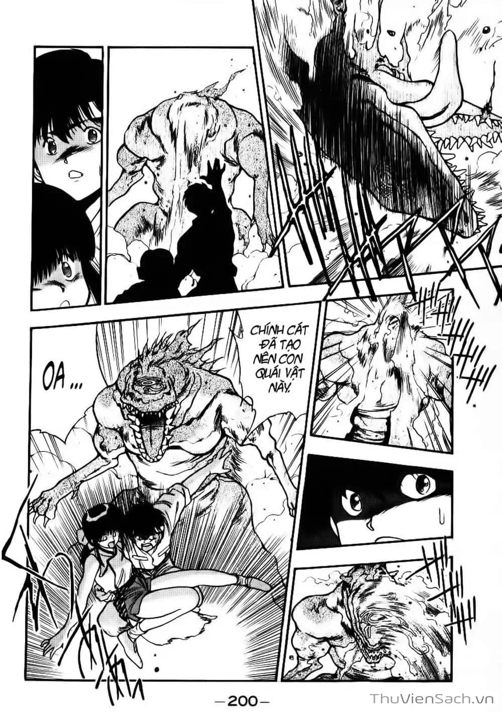 Truyện Tranh Cô Bé Ba Mắt - 3X3 Eyes trang 6