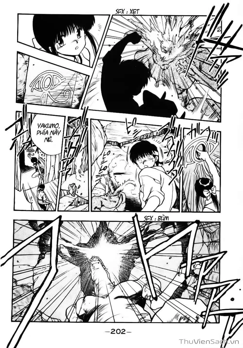 Truyện Tranh Cô Bé Ba Mắt - 3X3 Eyes trang 6