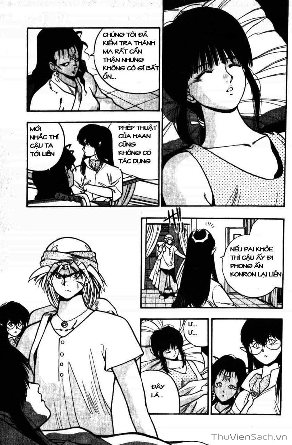 Truyện Tranh Cô Bé Ba Mắt - 3X3 Eyes trang 6