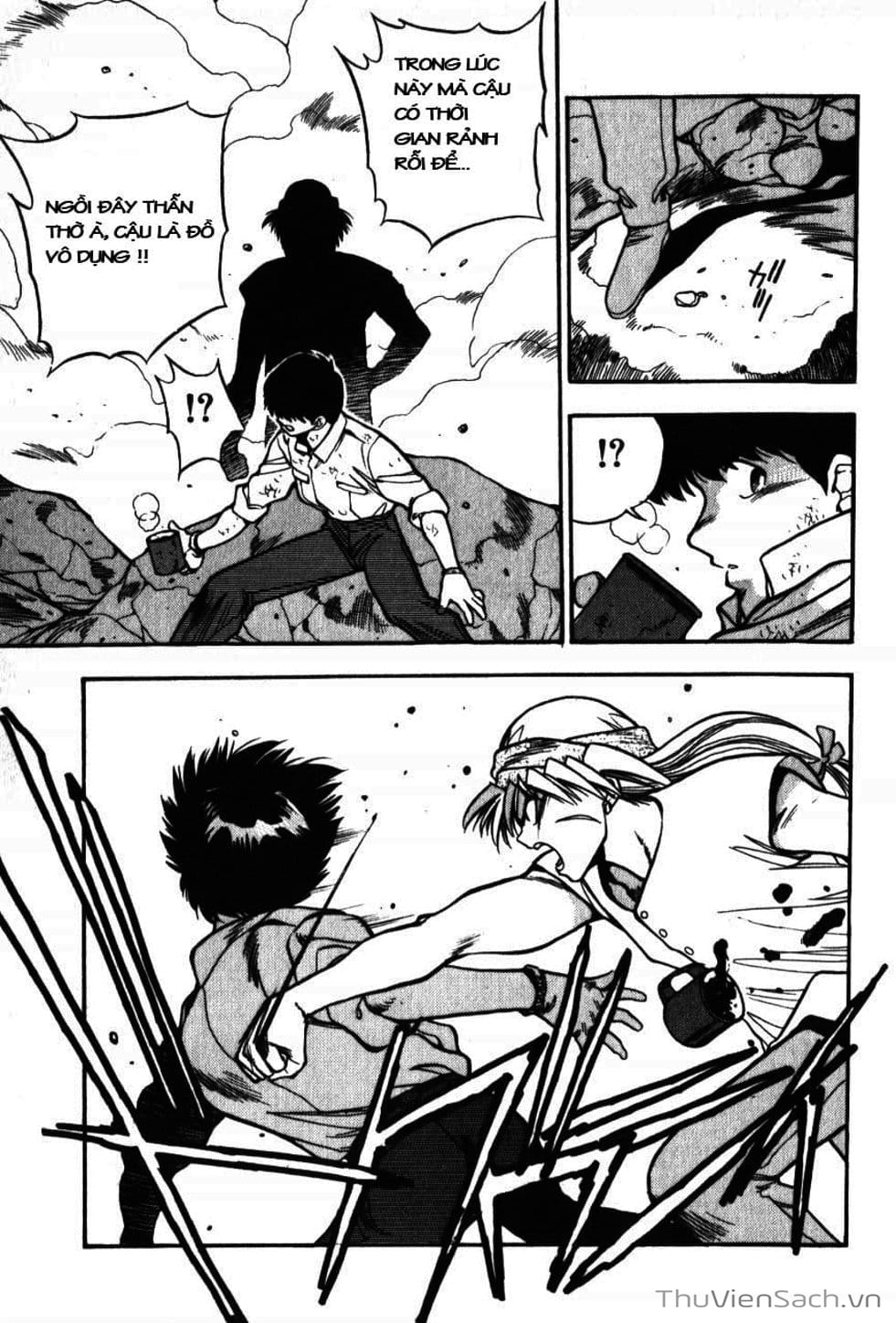 Truyện Tranh Cô Bé Ba Mắt - 3X3 Eyes trang 6