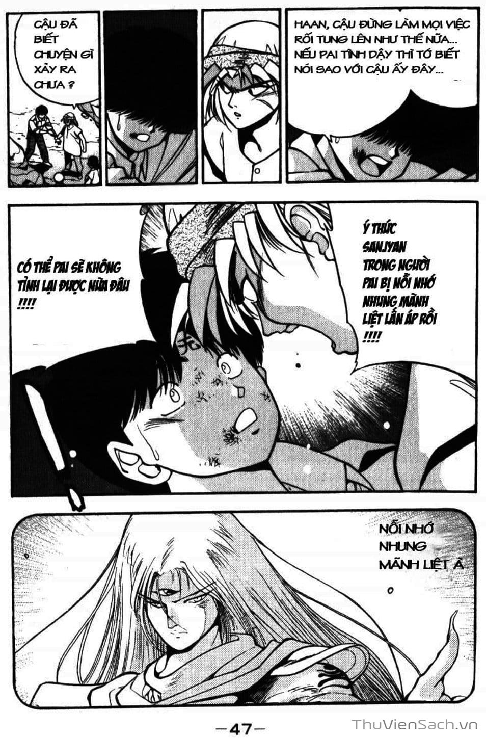 Truyện Tranh Cô Bé Ba Mắt - 3X3 Eyes trang 6