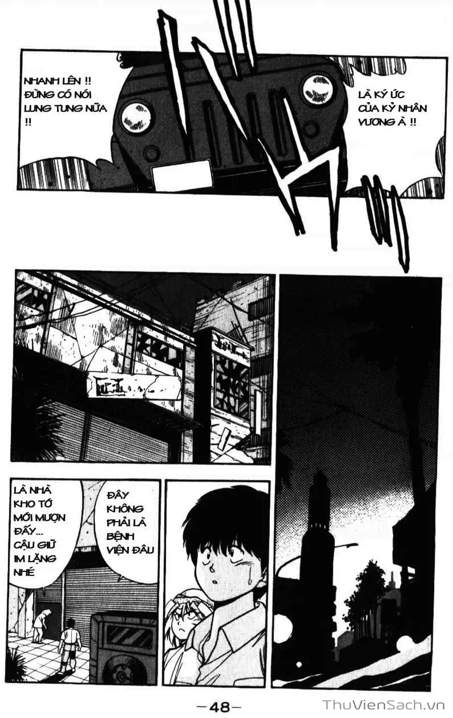 Truyện Tranh Cô Bé Ba Mắt - 3X3 Eyes trang 6