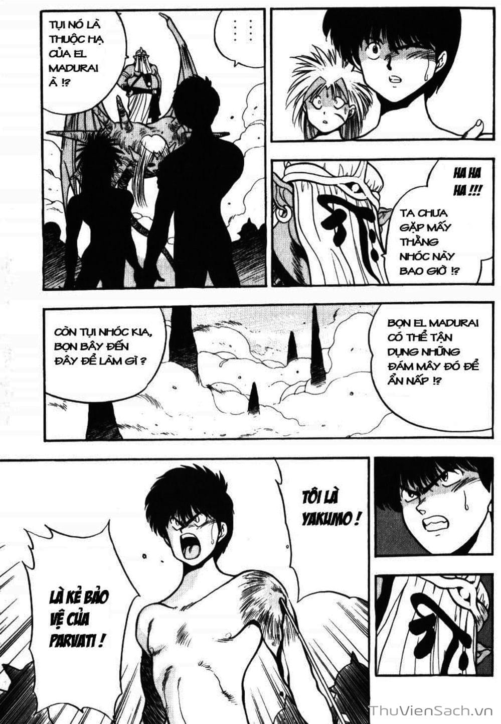 Truyện Tranh Cô Bé Ba Mắt - 3X3 Eyes trang 6