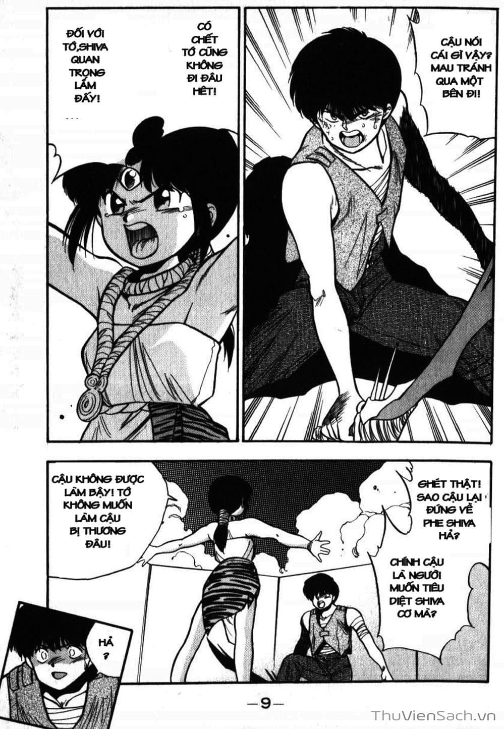 Truyện Tranh Cô Bé Ba Mắt - 3X3 Eyes trang 6